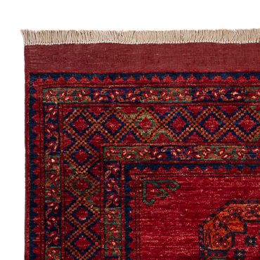 Afghan Rug - 182 x 122 cm - red