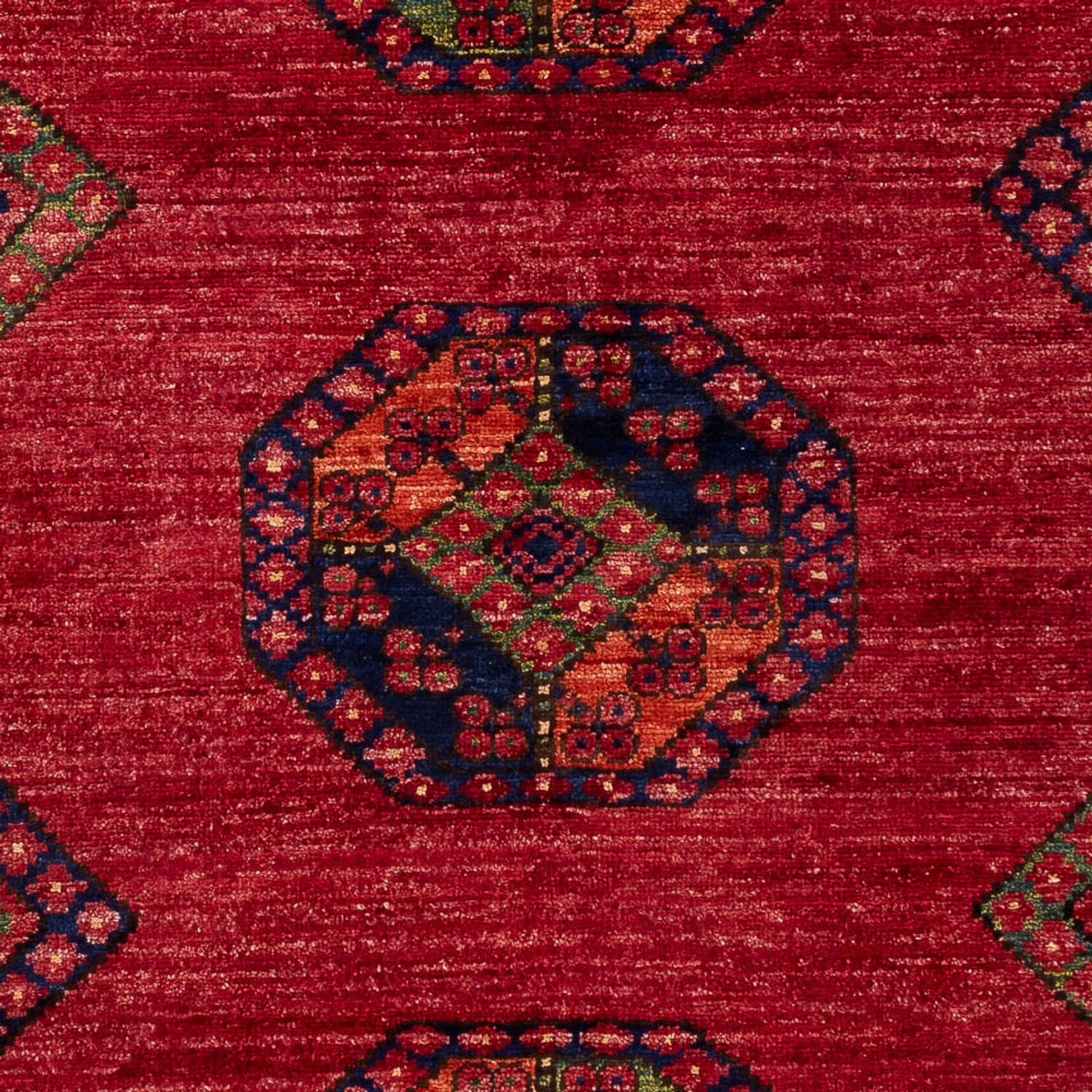 Afghan Rug - 180 x 121 cm - red