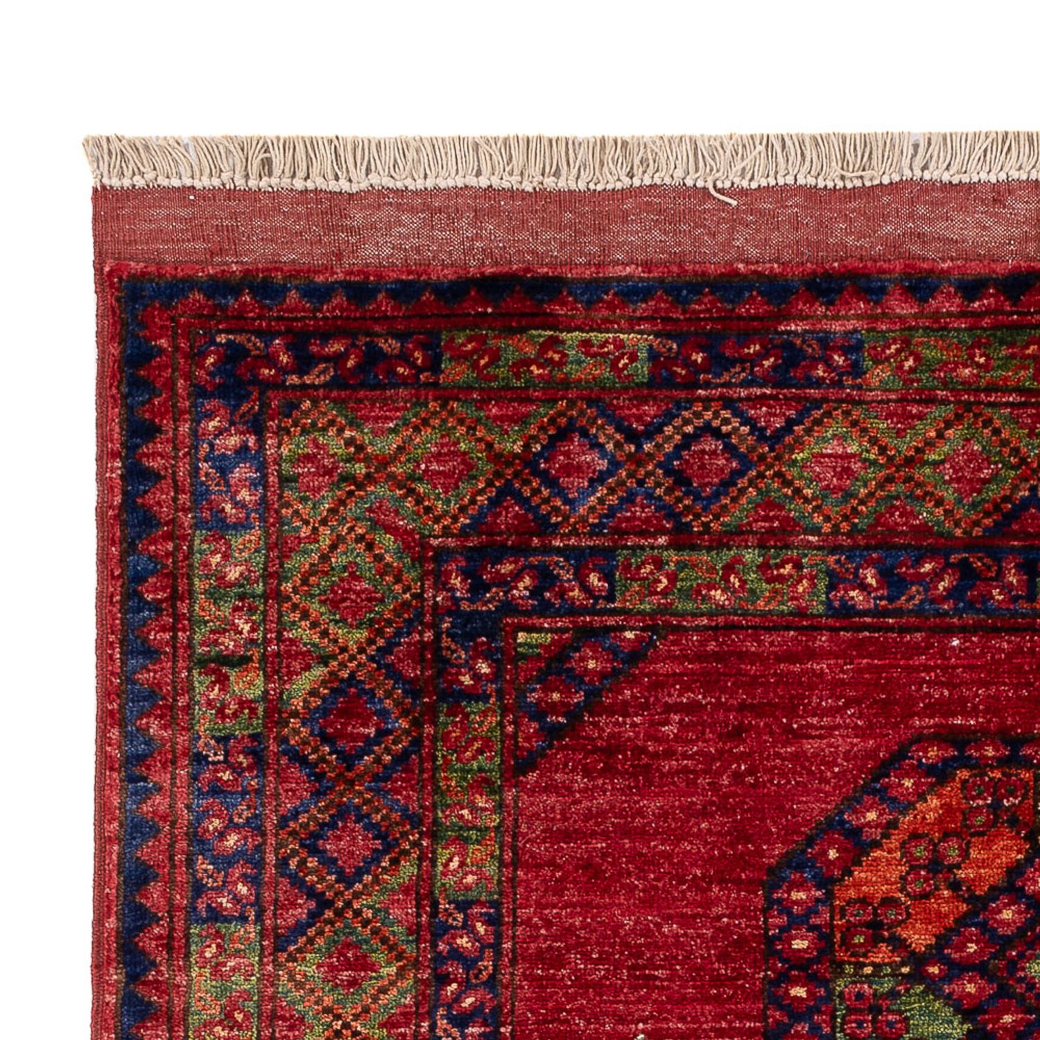 Afghan Rug - 180 x 121 cm - red