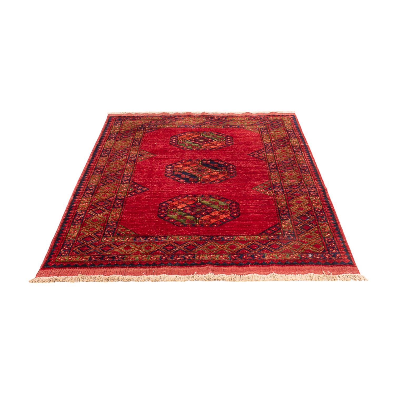 Afghan Rug - 180 x 121 cm - red