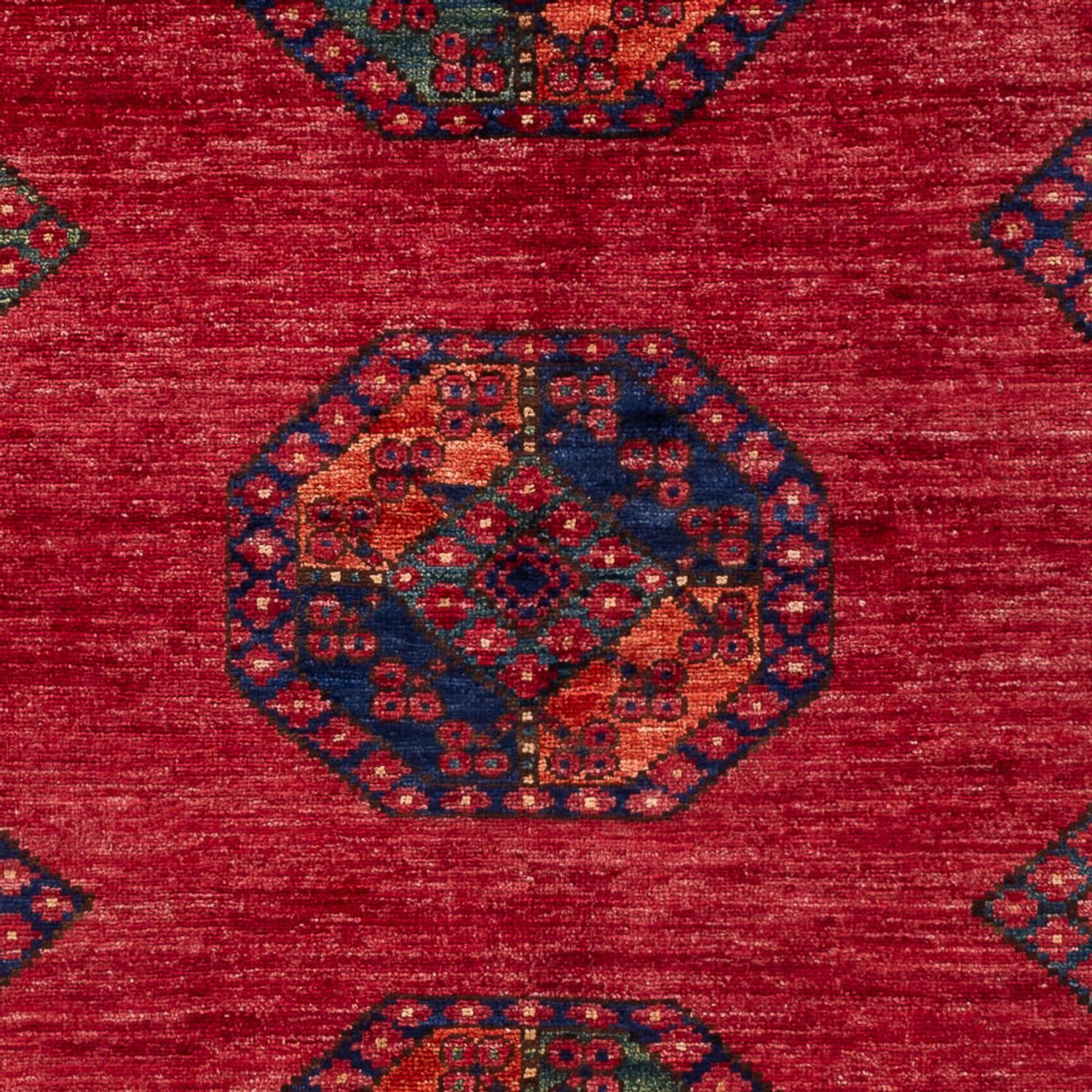 Afghan Rug - 180 x 124 cm - red