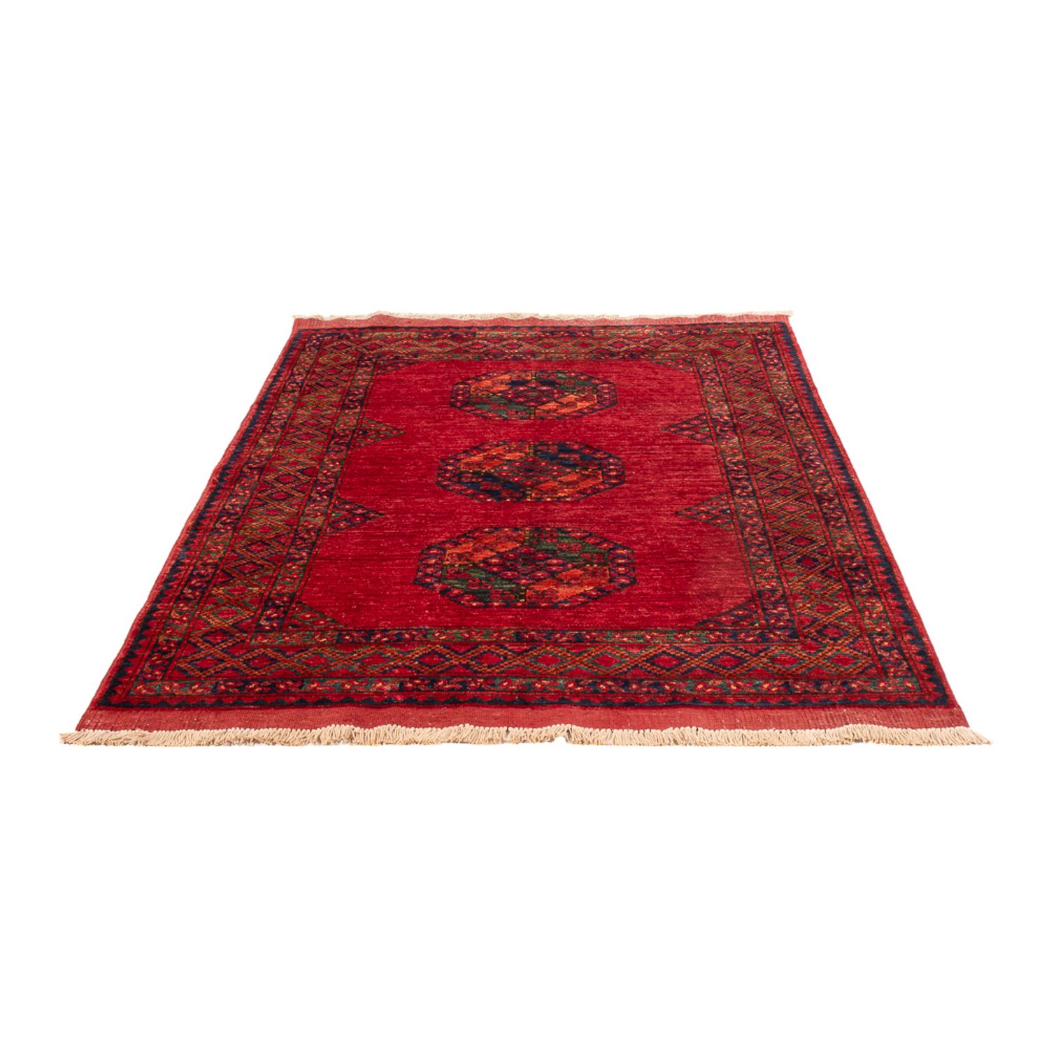 Afghan Rug - 180 x 124 cm - red