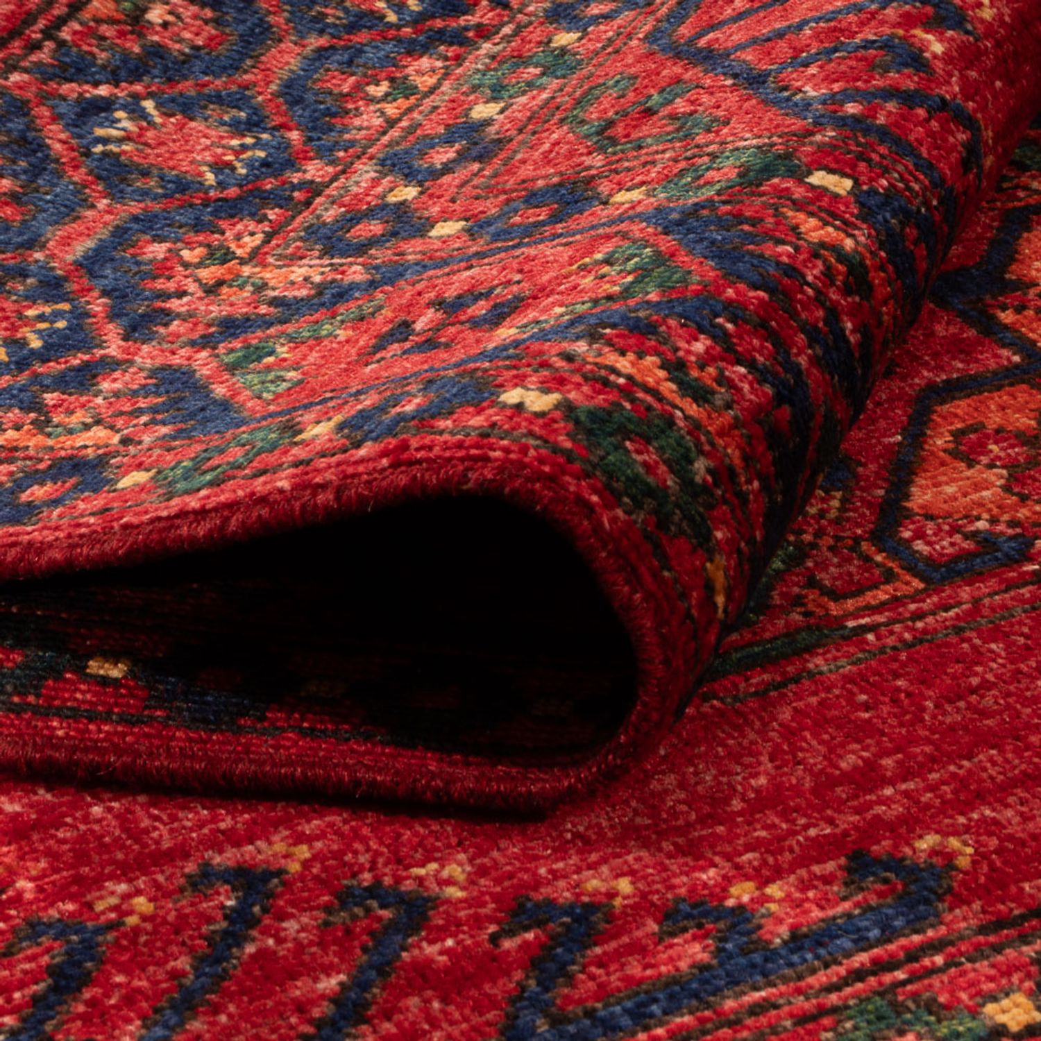 Afghan Rug - 150 x 100 cm - red