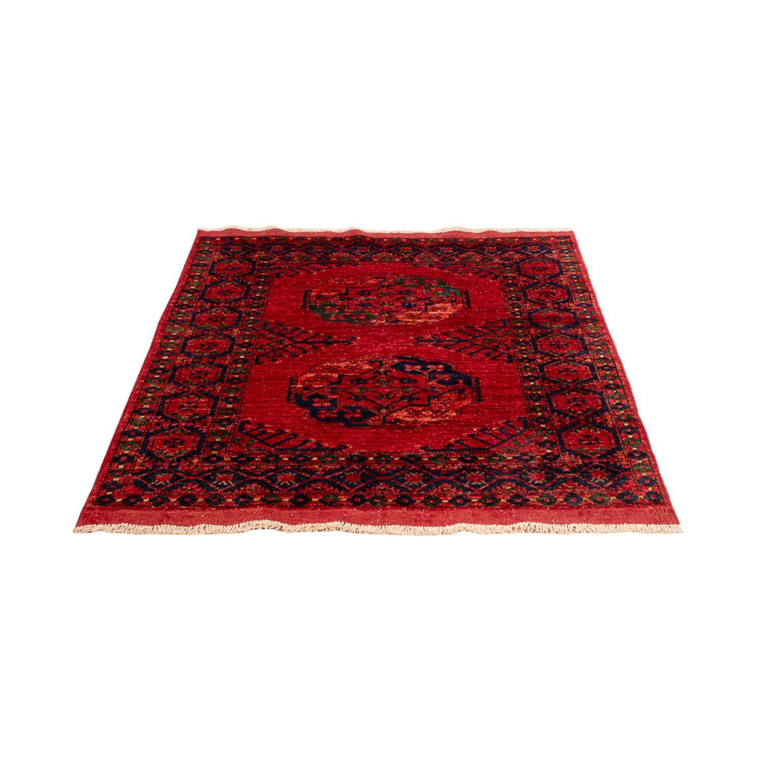 Afghan Rug - 150 x 100 cm - red