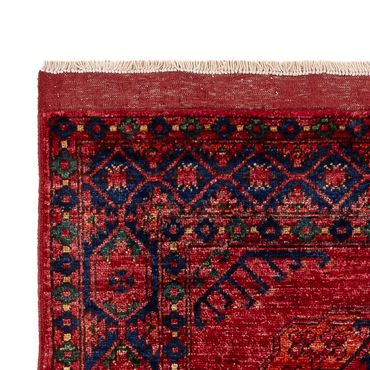 Afghan Rug - 150 x 100 cm - red