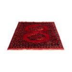 Afghan Rug - 150 x 100 cm - red