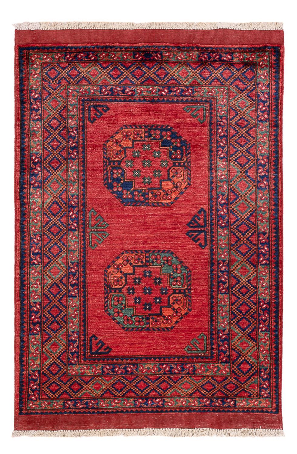 Afghan Rug - 149 x 104 cm - red