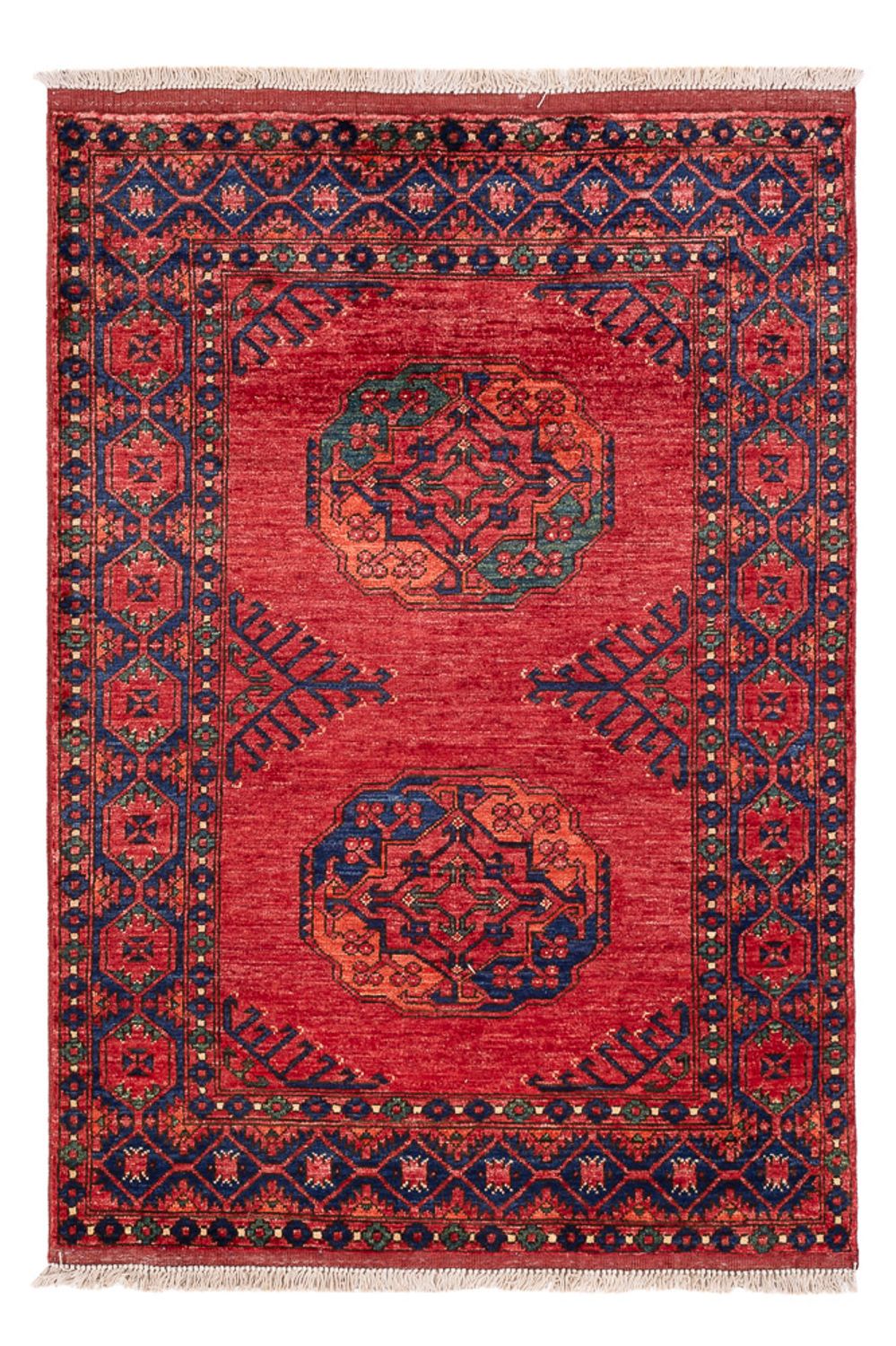 Afghan Rug - 150 x 104 cm - red