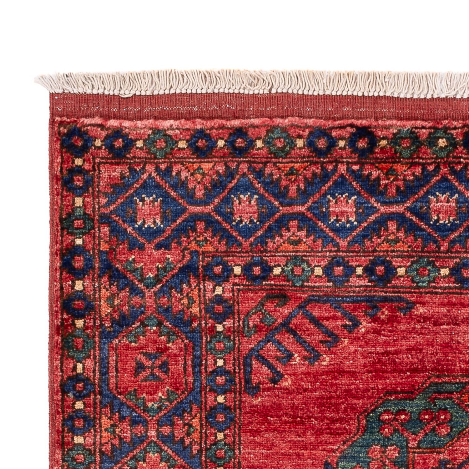 Afghan Rug - 150 x 104 cm - red