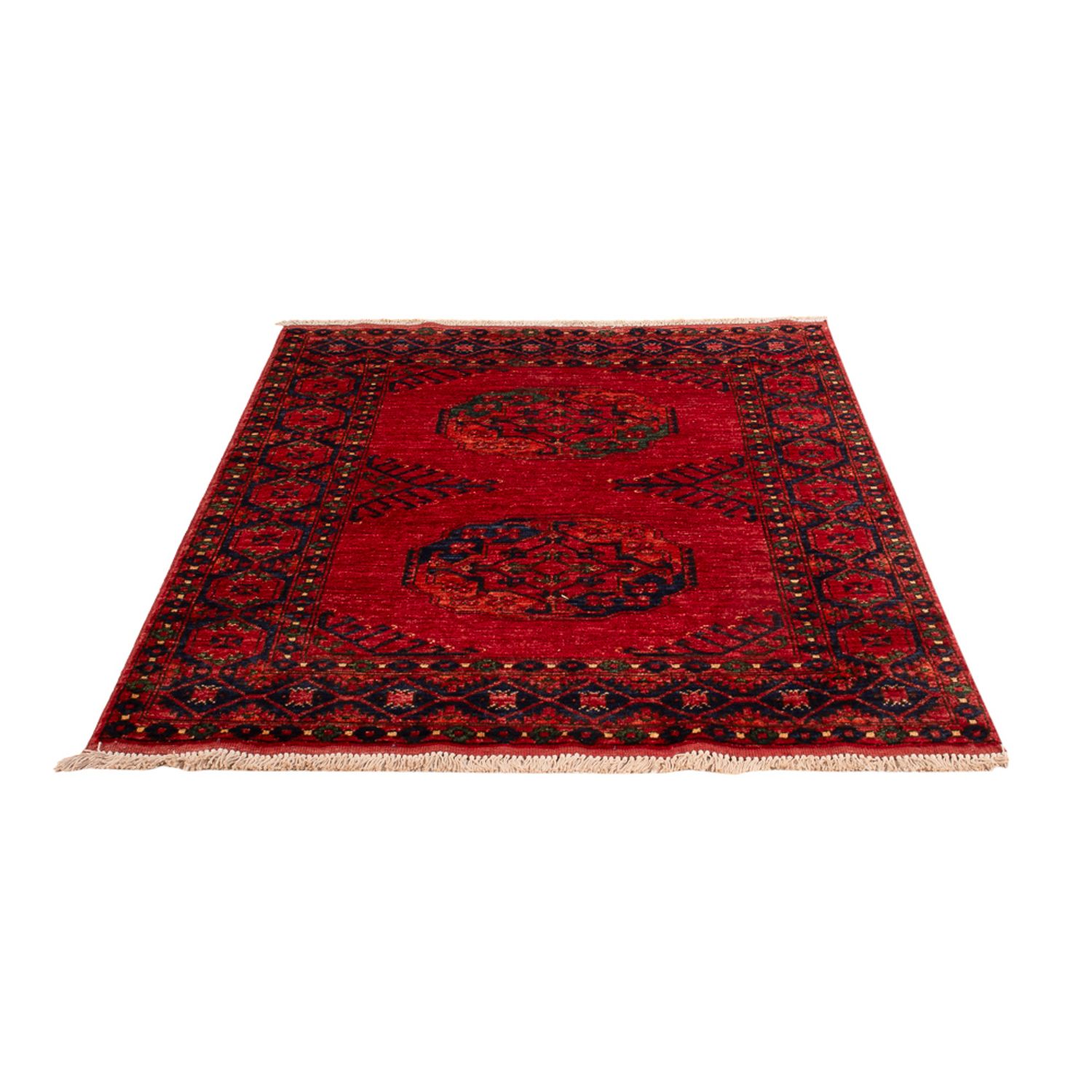 Afghan Rug - 150 x 104 cm - red