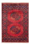 Afghan Rug - 150 x 104 cm - red