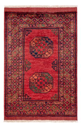 Afghan Rug - 151 x 101 cm - red