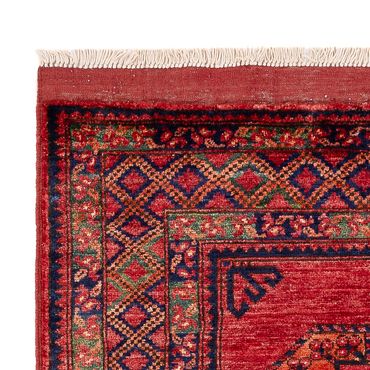 Afghan Rug - 151 x 101 cm - red