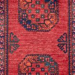 Afghan Rug - 154 x 102 cm - red