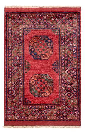 Afghan Rug - 151 x 104 cm - red