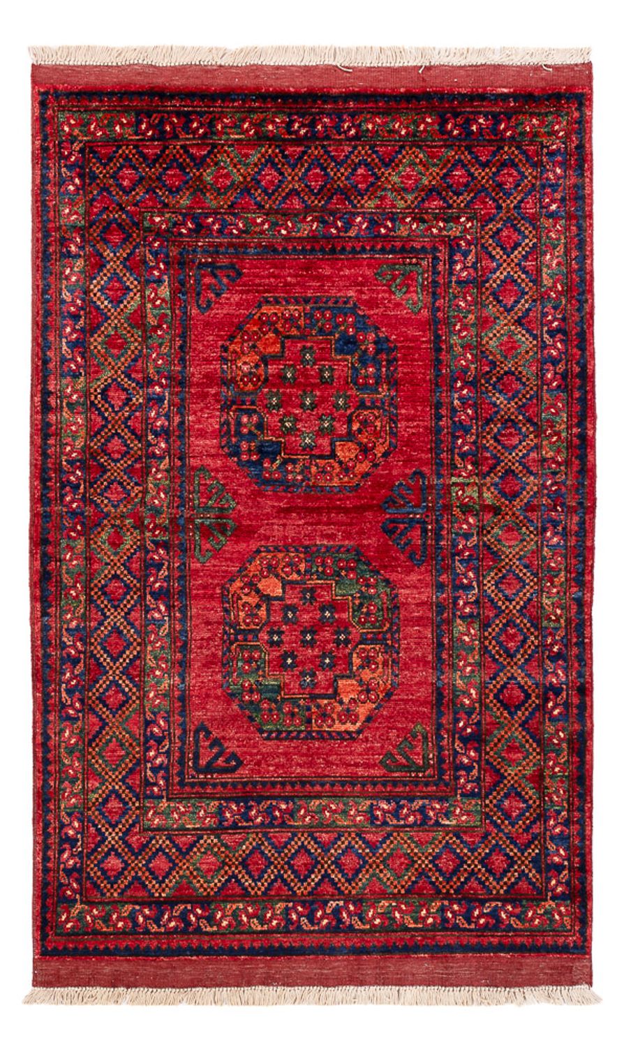 Afghan Rug - 155 x 100 cm - red