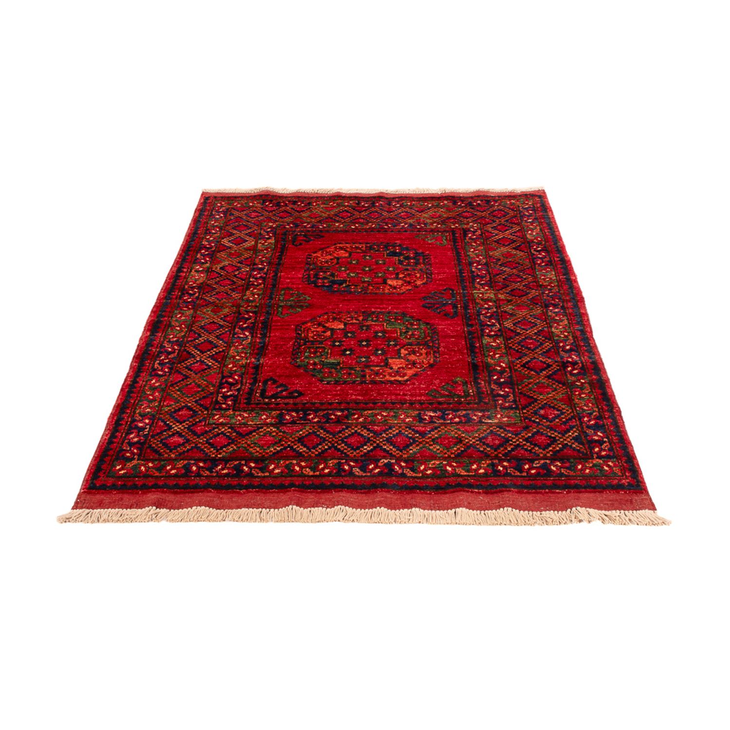 Afghan Rug - 155 x 100 cm - red