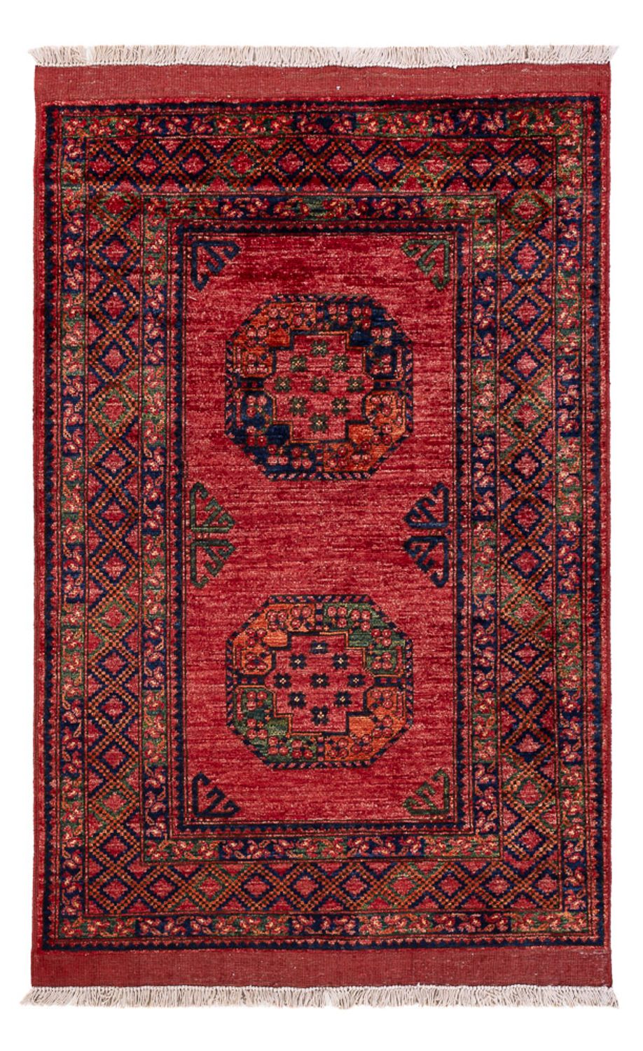 Afghan Rug - 151 x 103 cm - red