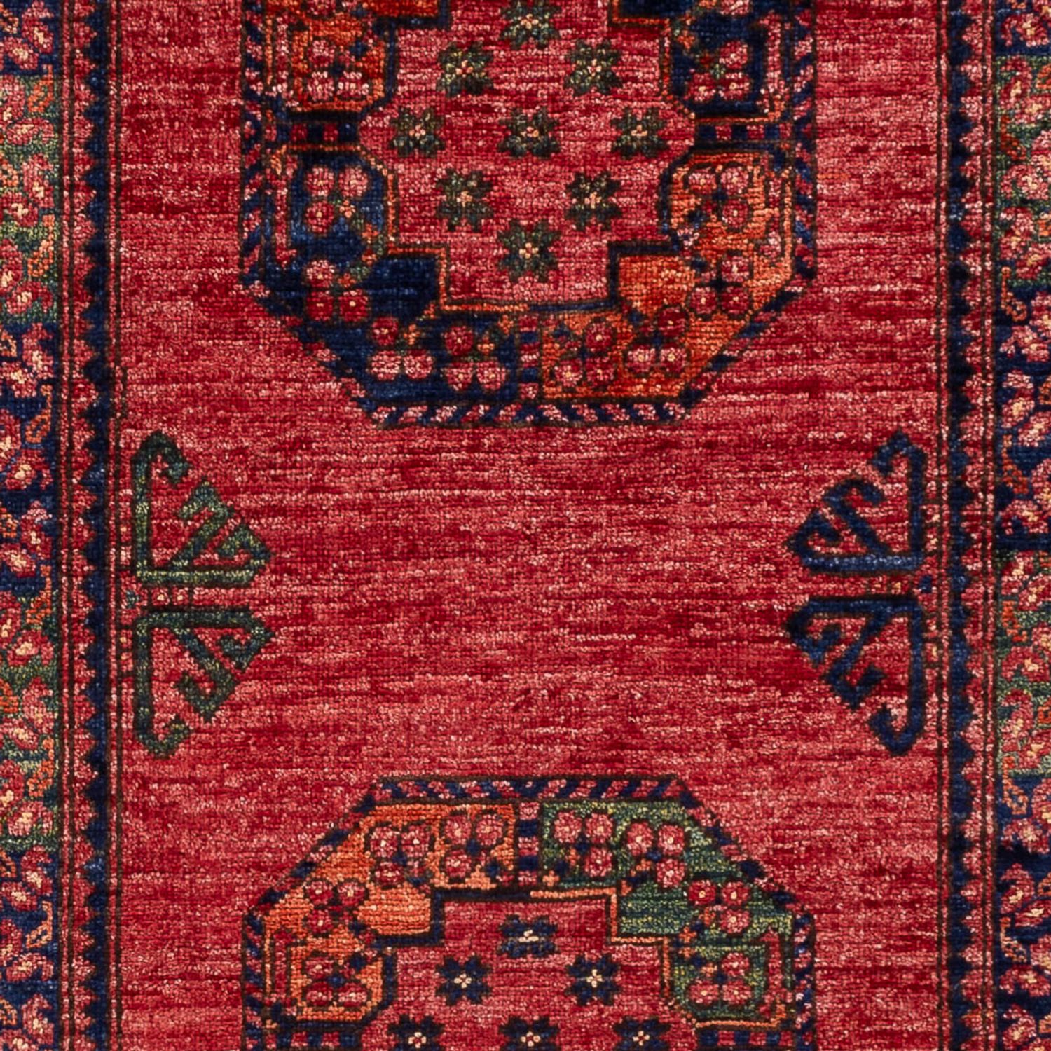 Afghan Rug - 151 x 103 cm - red