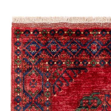 Afghan Rug - 150 x 100 cm - red