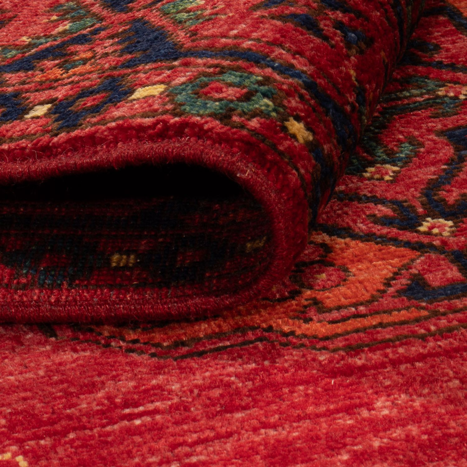 Afghan Rug - 151 x 101 cm - red