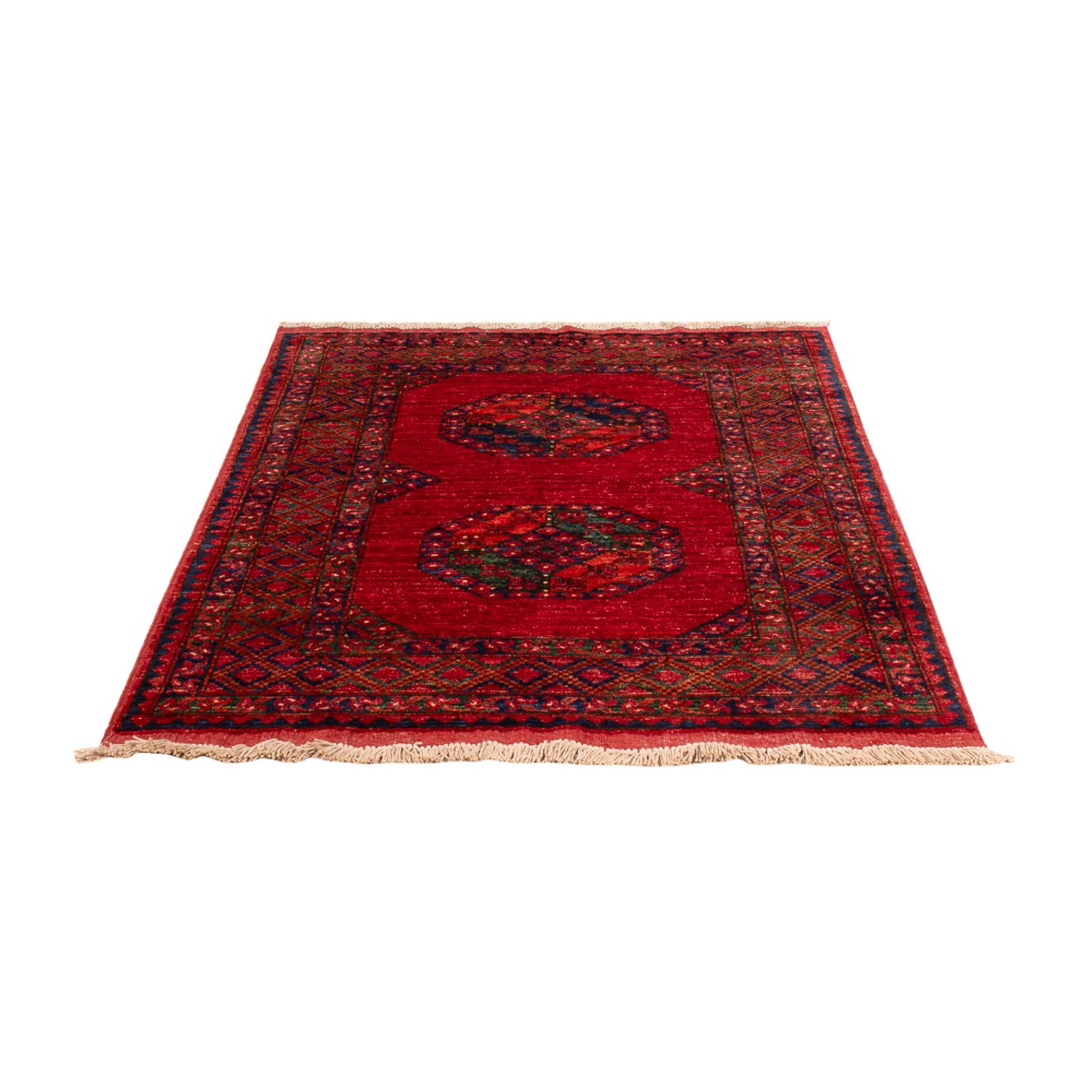 Afghan Rug - 155 x 100 cm - red