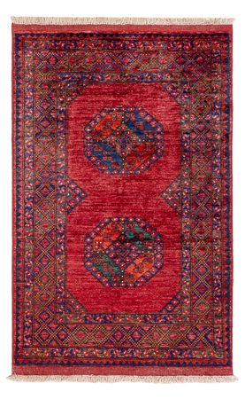 Afghan Rug - 155 x 100 cm - red