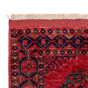 Afghan Rug - 151 x 102 cm - red