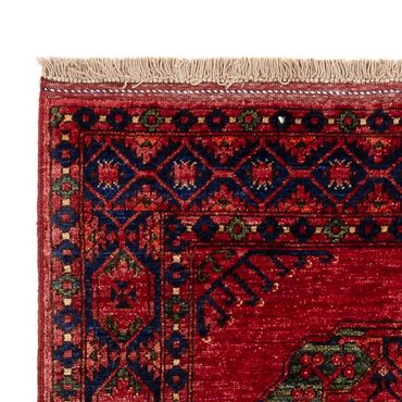 Afghan Rug - 152 x 99 cm - red