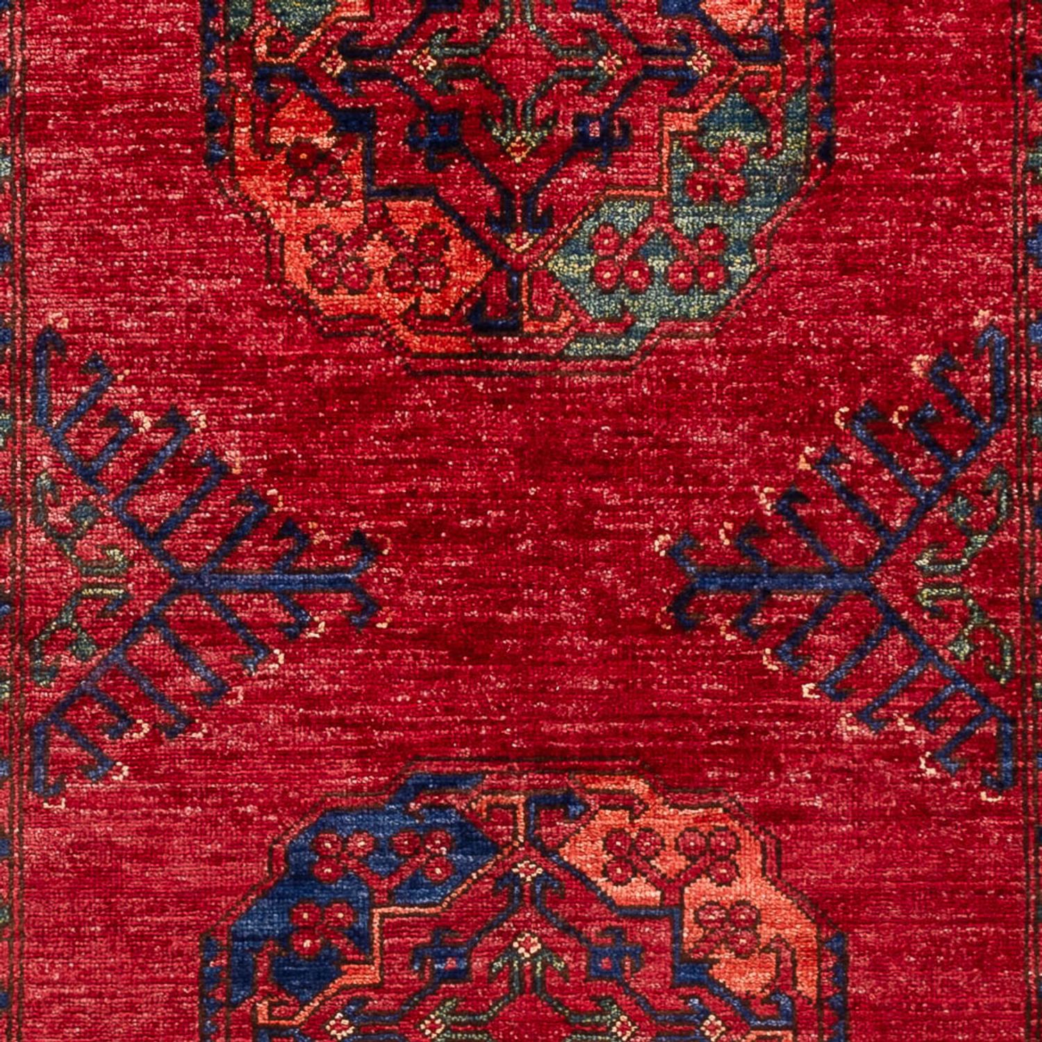 Afghan Rug - 151 x 102 cm - red