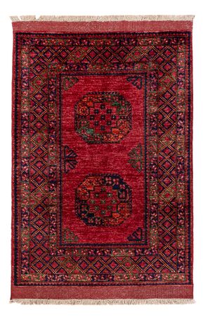 Afghan Rug - 150 x 103 cm - red