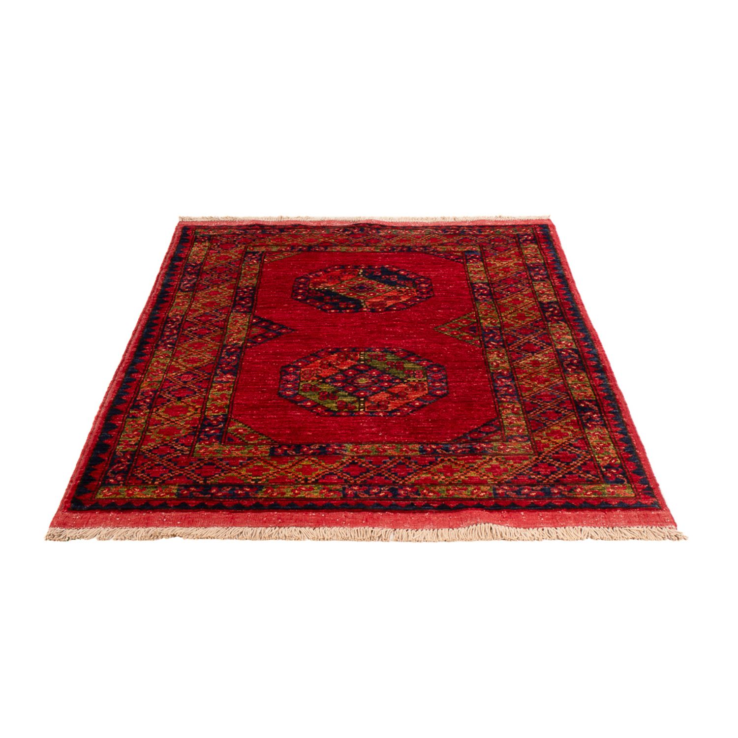 Afghan Rug - 162 x 102 cm - red