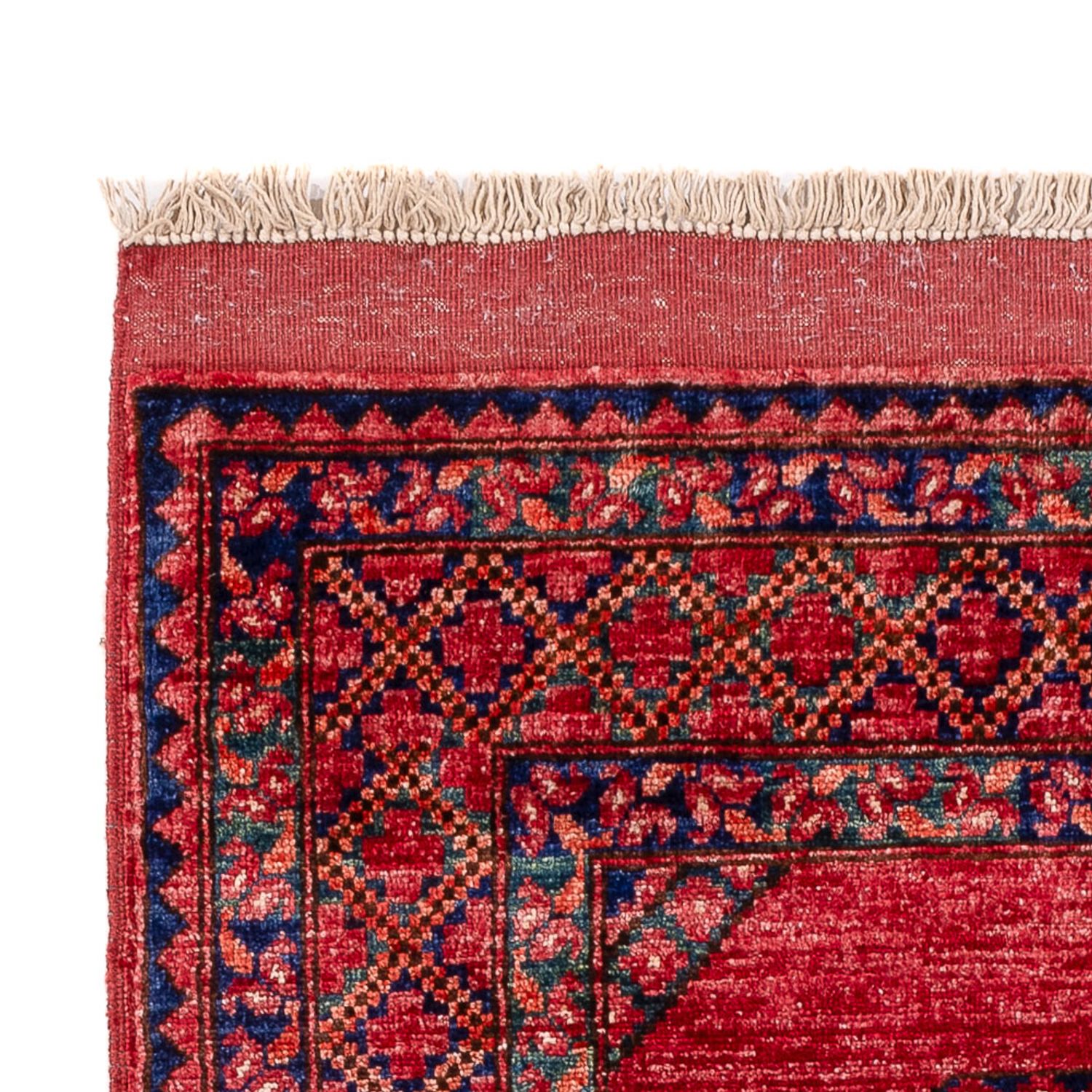 Afghan Rug - 163 x 100 cm - red