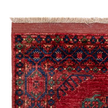 Afghan Rug - 159 x 106 cm - red