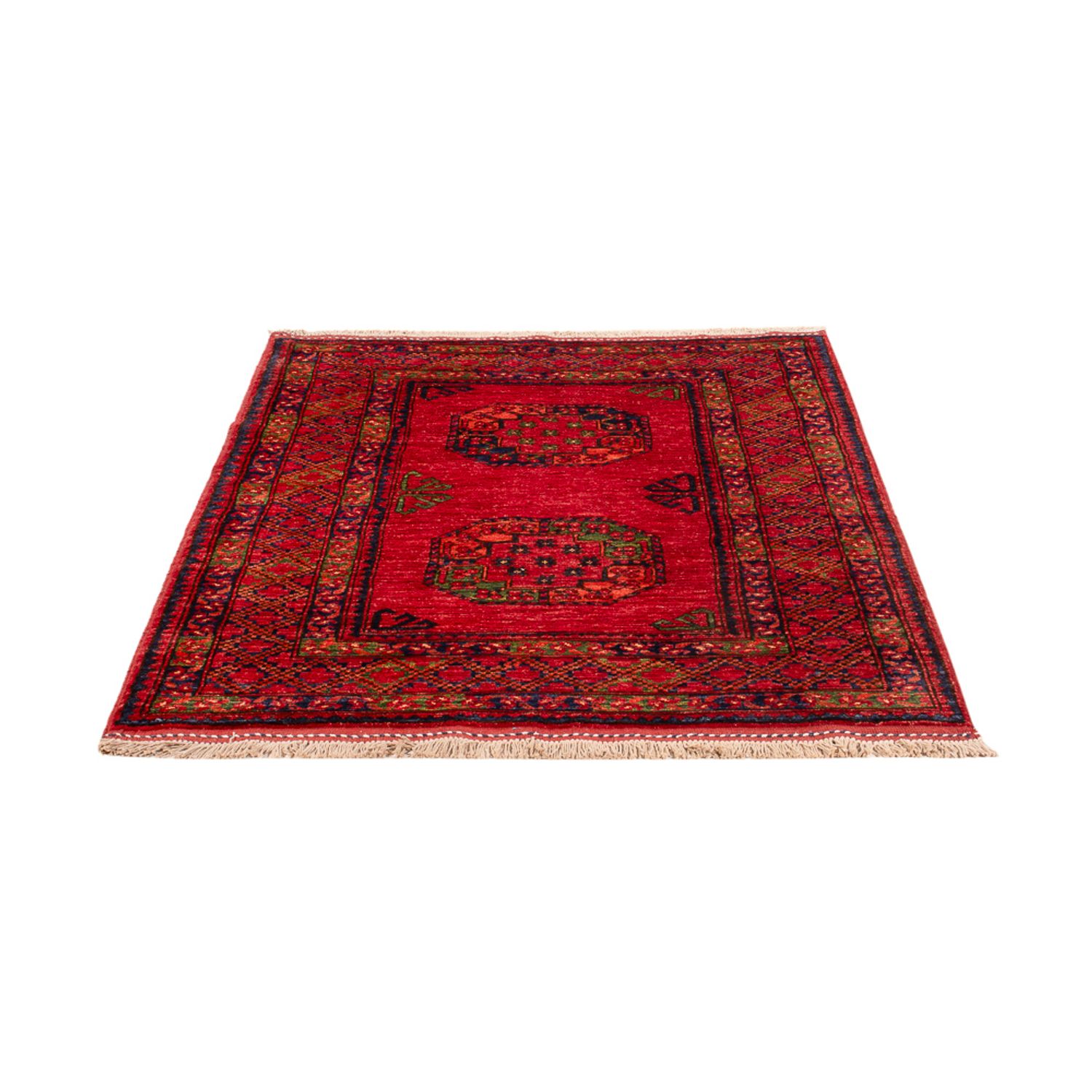 Afghan Rug - 154 x 108 cm - red