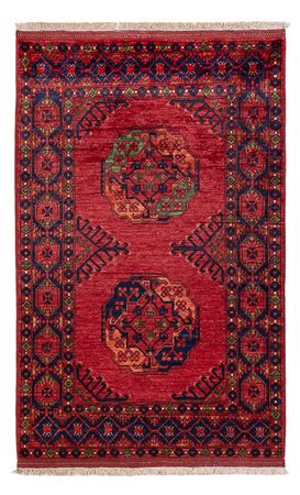 Afghan Rug - 158 x 99 cm - red