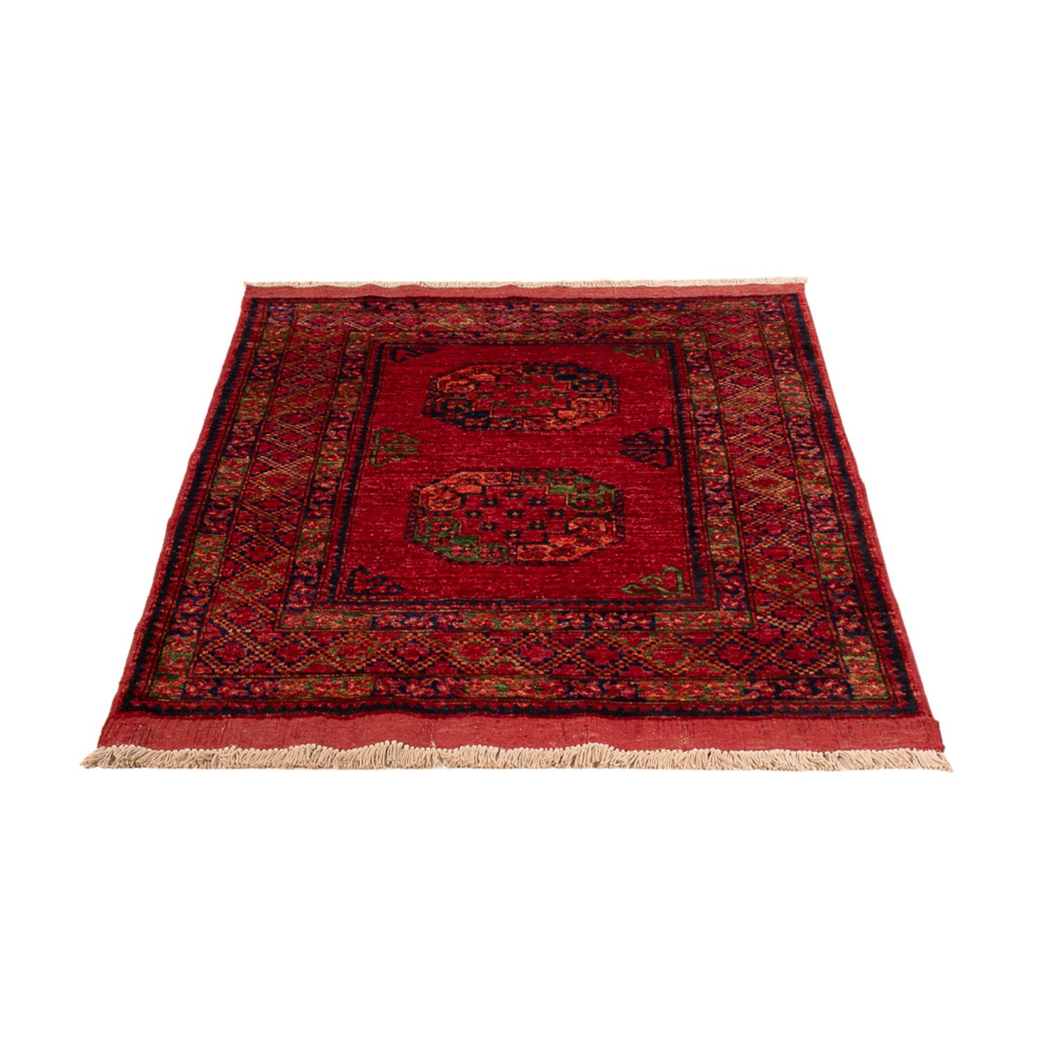 Afghan Rug - 148 x 103 cm - red