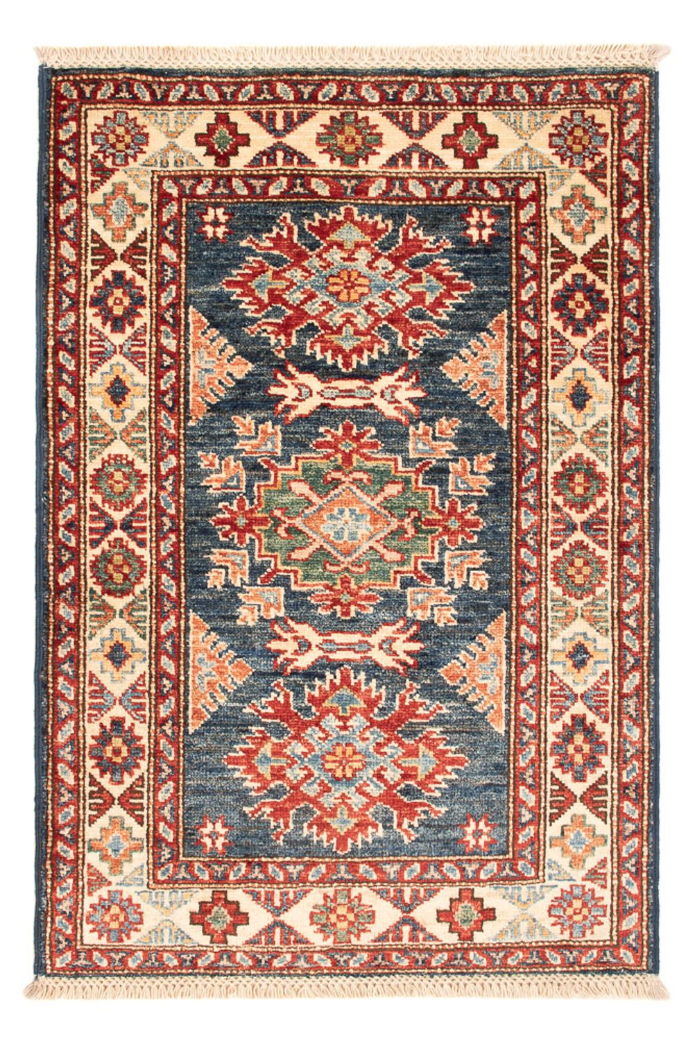 Ziegler Rug - Kazak - Royal - 90 x 60 cm - petrol blue