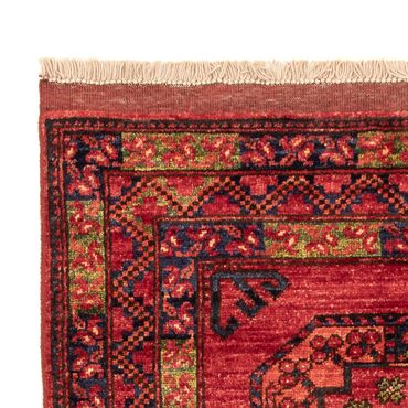 Afghan Rug - 125 x 82 cm - red