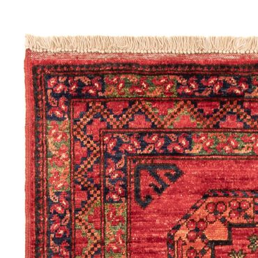 Afghan Rug - 126 x 82 cm - red