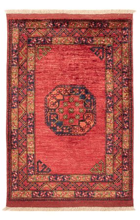 Afghan Rug - 123 x 83 cm - red