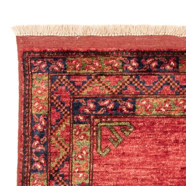 Afghan Rug - 123 x 83 cm - red