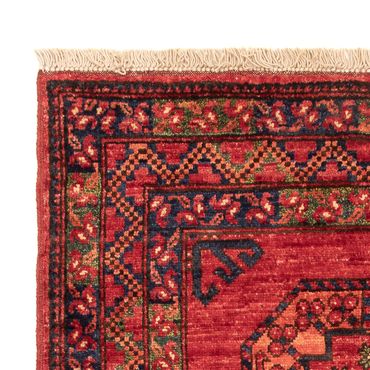 Afghan Rug - 126 x 84 cm - red