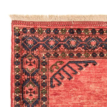 Afghan Rug - 120 x 85 cm - light red