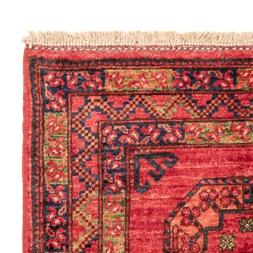 Afghan Rug - 127 x 85 cm - red