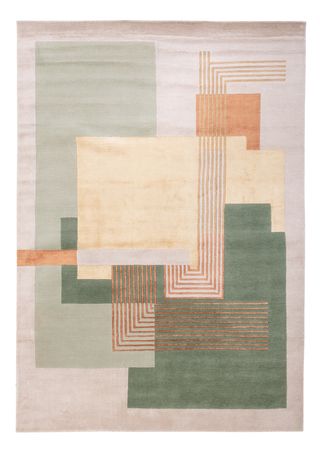 Designer Rug - 243 x 167 cm - green