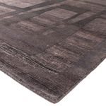 Designer Rug - 241 x 179 cm - anthracite