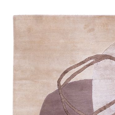 Designer Rug - 244 x 164 cm - silver