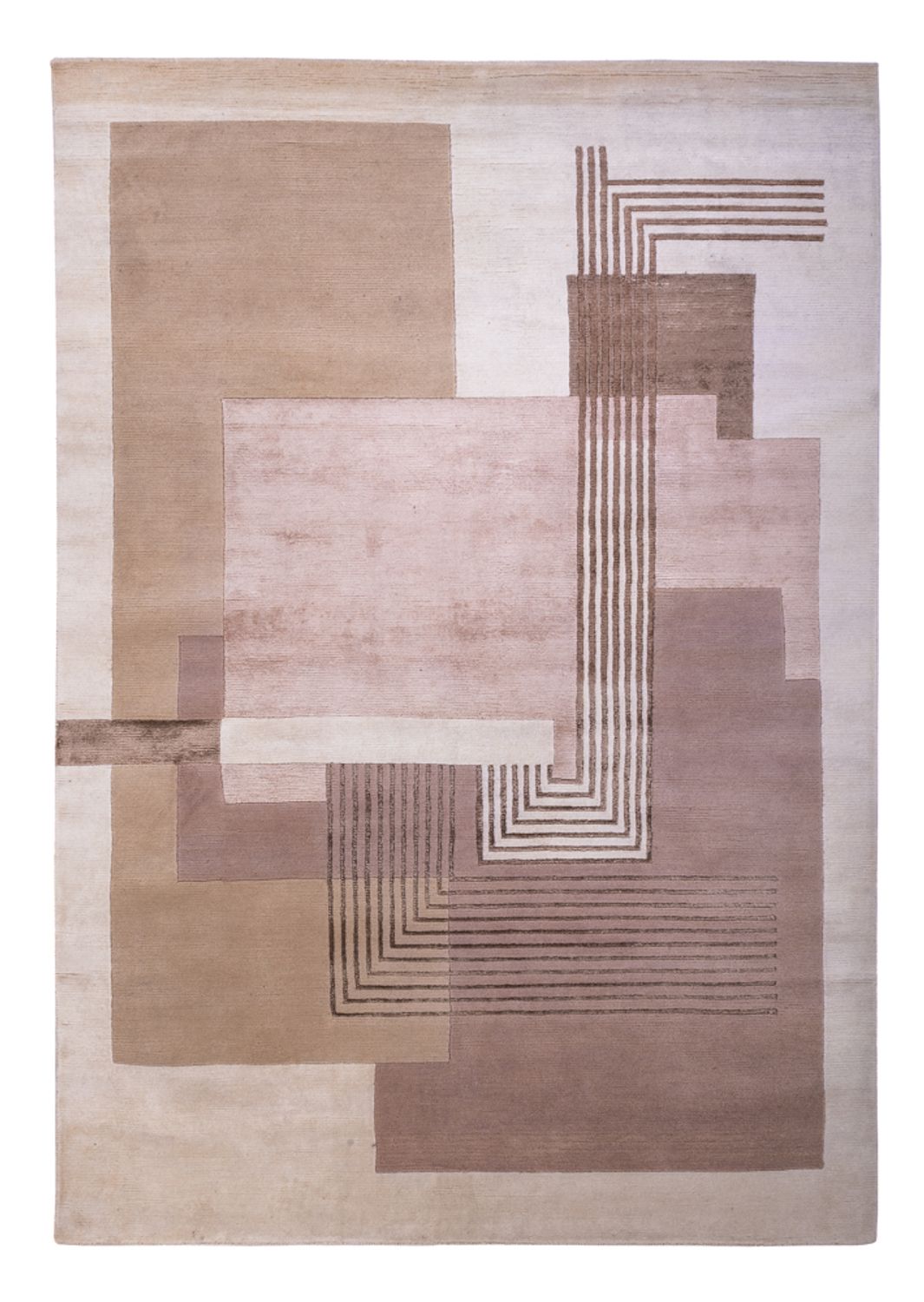 Designer Rug - 244 x 169 cm - silver