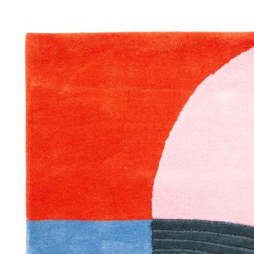 Designer Rug - 200 x 140 cm - multicolored